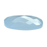 NATURAL CHALCEDONY BRIOLETTE CUSHION 18MM 12.44Cts.