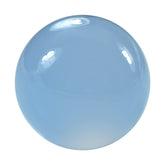 NATURAL CHALCEDONY PLAIN EGG DROP (HALF DRILL) 13X11MM 11.7Cts.