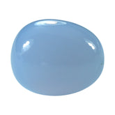 NATURAL CHALCEDONY PLAIN EGG DROP (HALF DRILL) 16X13MM 20.10 Cts.