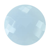 NATURAL CHALCEDONY BRIOLETTE ROUND 20MM 13.42Cts.