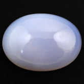 NATURAL CHALCEDONY OVAL CAB 18X13MM 12.55 Cts.