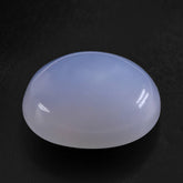 NATURAL CHALCEDONY PLAIN OVAL CAB 13X11MM 6.55 Cts.