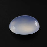 NATURAL CHALCEDONY PLAIN OVAL CAB 11X9MM 3.42 Cts.