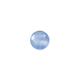 NATURAL BLUE CHALCEDONY SPECIAL CUT ROUND (AFRICAN) 3.50MM 0.10 Cts.