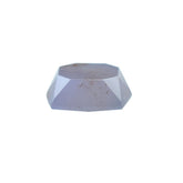 CHALCEDONY PARIABA (BLUE GREEN)(OPAQUE) TABLE CUT LONG FANCY OCTAGON CAB 10.00X10.00 MM 2.96 CTS