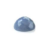 CHALCEDONY PARIABA (BLUE GREEN)(OPAQUE) LOTUS ROUND CAB 10.00X10.00 MM 3.33 CTS