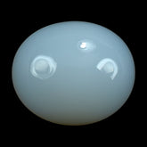 NATURAL CHALCEDONY OVAL CAB 13X11MM 6.28 Cts.