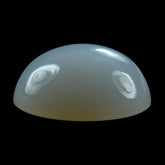 NATURAL CHALCEDONY OVAL CAB 13X11MM 6.28 Cts.