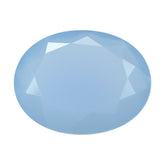 NATURAL CHALCEDONY CUT OVAL 24X19MM 23.36 Cts.