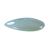 NATURAL CHALCEDONY PEAR CAB 18X16MM 6.72 Cts.