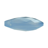 NATURAL CHALCEDONY BRIOLETTE PEAR 18X11MM (SIDE DRILL) 7.23 Cts.