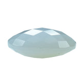 NATURAL CHALCEDONY BRIOLETTE OVAL 14X11MM 5.90 Cts.