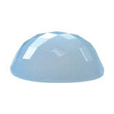 NATURAL CHALCEDONY CHECKER OVAL CAB 20X15MM 18.10 Cts.