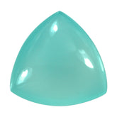 DYED PERU CHALCEDONY LENTIL TRILLION 18MM 16.04 Cts.