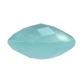 DYED PERU CHALCEDONY BRIOLETTE ROUND 13MM 6.43 Cts.