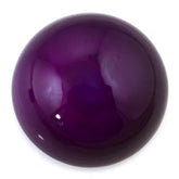 DYED PURPLE CHALCEDONY ROUND CAB 13.50MM 9.48 Cts.
