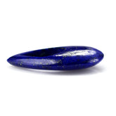 LAPIS LAZULI CARVED LENTIL PEAR WITH CARVED 25X15MM 9.20 Cts.
