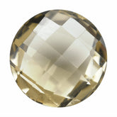 CHAMPAGNE QUARTZ BRIOLETTE ROUND 6 MM 0.85 Cts.