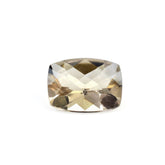 CHAMPAGNE QUARTZ CHECKER CUT CUSHION 8X6MM 1.13 Cts.