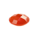 CARNELIAN CHECKER BRIOLETTE ROUND 9MM 2.06 Cts.