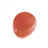CARNELIAN PLAIN EGGS (HALF DRILL) (MEDIUM/CLEAN) 11X8MM 5.01 Cts.
