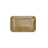 QUARTZ RUTILE COPPER STEP CUT OCTAGON 11X7 MM 3.09 Cts.