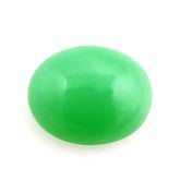NATURAL CHRYSOPRASE OVAL CAB 10X8MM 2.55 Cts.