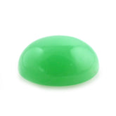 NATURAL CHRYSOPRASE OVAL CAB 10X8MM 2.55 Cts.