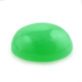 NATURAL CHRYSOPRASE OVAL CAB 12X10MM 4.60 Cts.