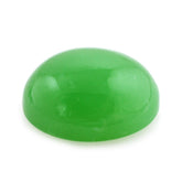 NATURAL CHRYSOPRASE OVAL CAB 12X10MM 4.59 Cts.