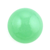NATURAL CHRYSOPRASE ROUND CAB 10MM 3.86 Cts.