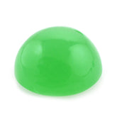 NATURAL CHRYSOPRASE ROUND CAB 10MM 3.82 Cts.