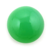 NATURAL CHRYSOPRASE ROUND CAB 10MM 3.78 Cts.