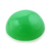 NATURAL CHRYSOPRASE ROUND CAB 10MM 3.78 Cts.