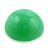 NATURAL CHRYSOPRASE ROUND CAB 12MM 6.56 Cts.