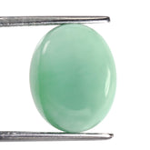 MINT CHRYSOPRASE PLAIN OLIVE SHAPE (FULL DRILL) 14.80X11.90MM 11.23 Cts.