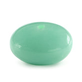 MINT CHRYSOPRASE PLAIN OLIVE SHAPE (HALF DRILL) 14.80X11.90MM 10.95 Cts.