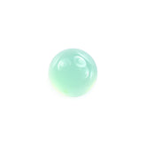 CHRYSOPRASE PLAIN ROUND CAB (A/CLEAN) (SEMI-MILKY) 5X5MM 0.56 Cts.
