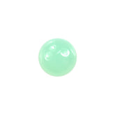 CHRYSOPRASE PLAIN ROUND CAB (A/CLEAN) (OPAQUE) 5X5MM 0.55 Cts.