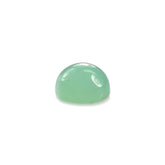 CHRYSOPRASE PLAIN ROUND CAB (A/CLEAN) (OPAQUE) 5X5MM 0.55 Cts.