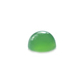 CHRYSOPRASE PLAIN ROUND CAB (AA/CELAN) (OPAQUE) 4.50X4.50MM 0.40 Cts.