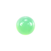 CHRYSOPRASE PLAIN ROUND CAB (AA/CLEAN) (OPAQUE) 5X5MM 0.57 Cts.
