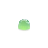 CHRYSOPRASE PLAIN ROUND CAB (AA/OPAQUE) (CLEAN) 3X3MM 0.15 Cts.