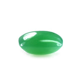 NATURAL CHRYSOPRASE LENTIL CUSHION 14MM 5.95 Cts.