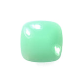 MINT CHRYSOPRASE PLAIN LENTIL CUSHION 10X10MM 3.36 Cts.