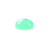 CHRYSOPRASE PLAIN ROUND CAB (GREEN) (AA/OPAQUE) 5.00X5.00 MM 0.44 CTS
