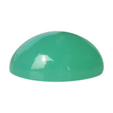 CHRYSOPRASE PLAIN OVAL CAB (DARK/OPAQUE) 14.00X10.00 MM 6.50 Cts.