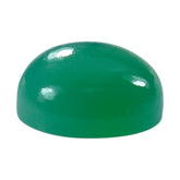 DYED CHRYSOPRASE CHALCEDONY ROUND CAB 6MM 0.90 Cts.