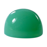DYED CHRYSOPRASE CHALCEDONY HIGH DOME OVAL CAB 9X7MM 2.90 Cts.