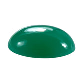 DYED CHRYSOPRASE CHALCEDONY ROUND CAB 12MM 4.25 Cts.